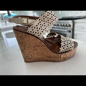 Tory Burch Wedge Sandals Sz 7